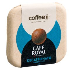 Boules de café Décafeiné Coffee B Café Royal - Boîte de 9
