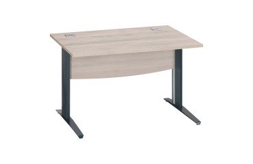 Office Excellens with metal L-shaped legs Bruneau