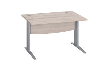 Mesa recta patas metal "L"  Excellens Bruneau
