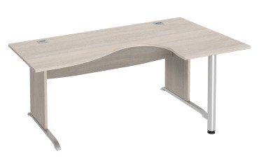 Scrivania compatta con allungo base ad L Excellens