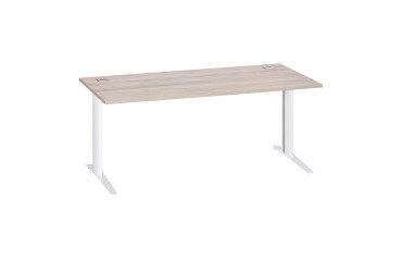 Mesa recta Excellens patas fijas Metal Plus