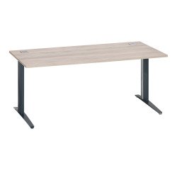 Mesa recta Excellens patas fijas Metal Plus