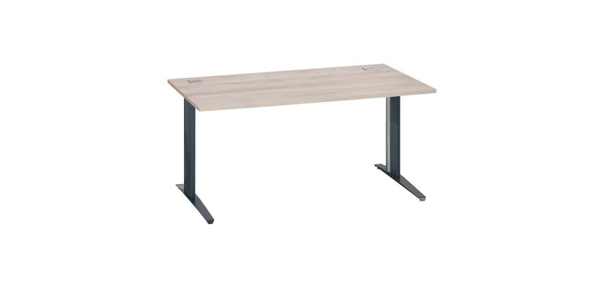 En_bureaux droits l 160 pieds metal fixe excellen
