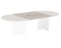 Extension pour table modulable avec Top Access intégré pieds croix Excellens