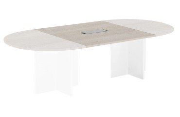 Extension pour table modulable avec Top Access intégré pieds croix Excellens