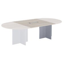 Extensión para mesa modular con patas cruz Top Access integrado Excellens