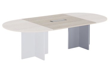 Prolunga L 120 x P 120 cm per tavolo modulare con top Access integrato gambe a croce Excellens