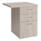 Mobile drawer cabinet angle wood 3 drawers Excellens