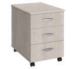 Caisson mobile bois 3 tiroirs P 60 cm Essens