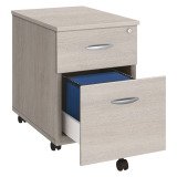 Caisson mobile bois 2 tiroirs P 60 cm Essens