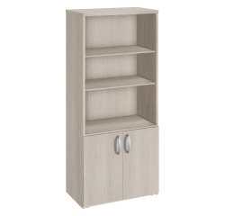 Libreria alta legno con ante H 182 x L 80 cm Excellens