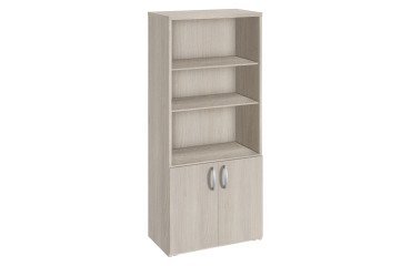Libreria alta legno con ante H 182 x L 80 cm Excellens