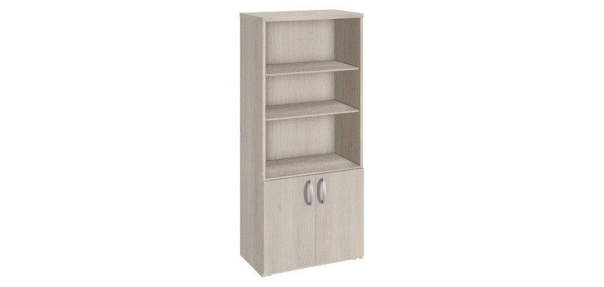 Libreria alta legno con ante H 182 x L 80 cm Excellens