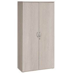 Armoire haute bois portes battantes H 200 x L 100 cm Essens