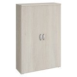Armadio alto ante battenti Excellens/ Arko Rovere grigio H 182 cm Larghezza 120 cm