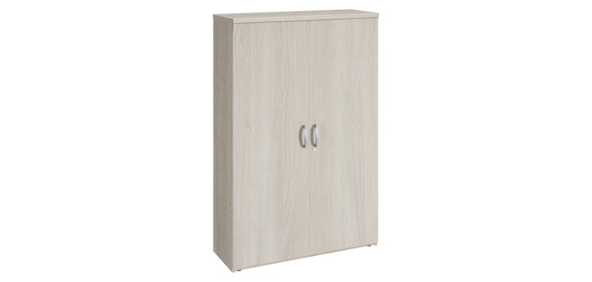 Armoire haute bois portes battantes H 182 x L 120 cm Essens