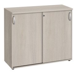 Mobile basso in legno porte scorrevoli H 104 x L 120 cm Excellens