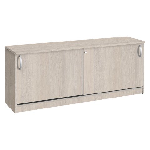 Aparador con puertas correderas Excellens roble gris