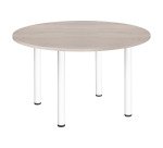 Meeting table with 4 metal tube legs Excellens