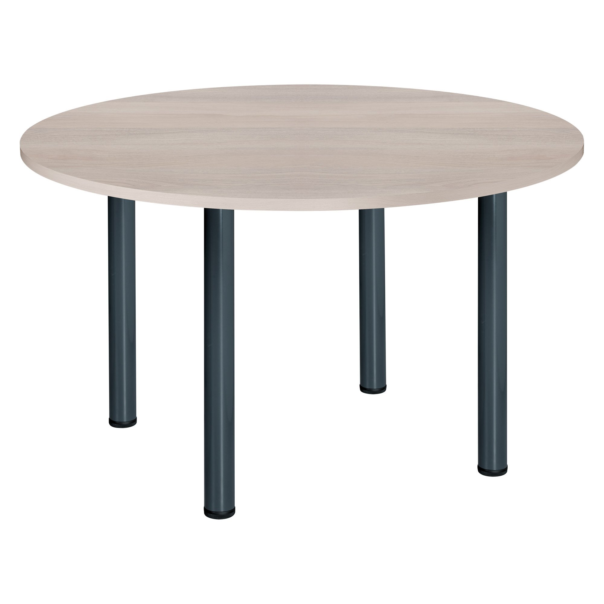 Table de réunion L 120 cm 4 piètements tube métal Excellens