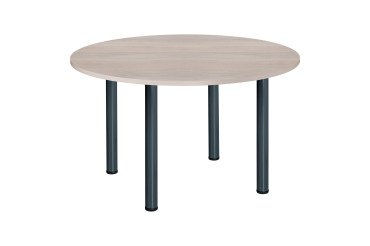 Meeting table with 4 metal tube legs Excellens