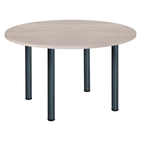 Table de réunion L 120 cm 4 piètements tube Excellens