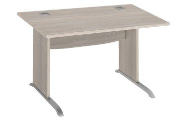 Excellens Bruneau desk, L-shaped wooden base