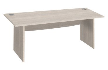 Scrivania larghezza lineare base legno pieno Excellens