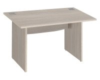 Bureau droit L 120 cm piètement pleins Essens
