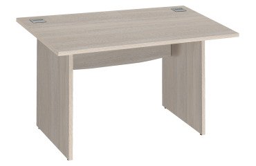 Straight desk with solid wood legs Bruneau Excellens