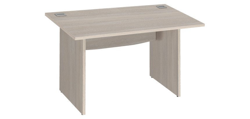 Bureau droit L 120 cm piètement pleins Essens