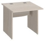 Bureau droit L 80 cm piètement plein Essens