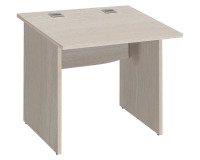 Bureau droit L 80 cm piètement plein Essens