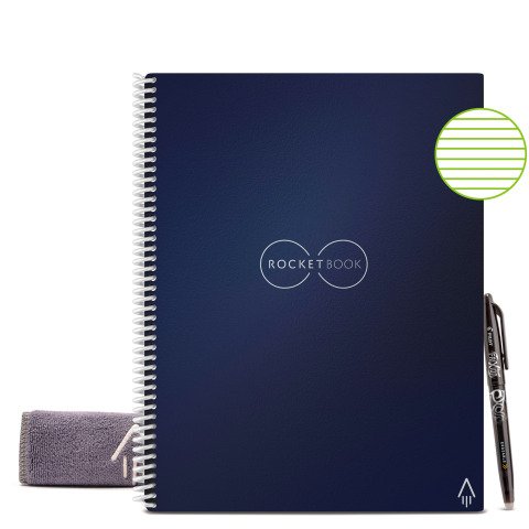 Cuaderno reutilizable Rocketbook Core Letter A4 azul