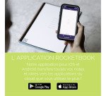 Rocketbook Flip Executive bloc-notes réutilisable A5 Infinity black