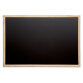 Tableau noir pour craie cadre bois 60 x 90 cm Maul