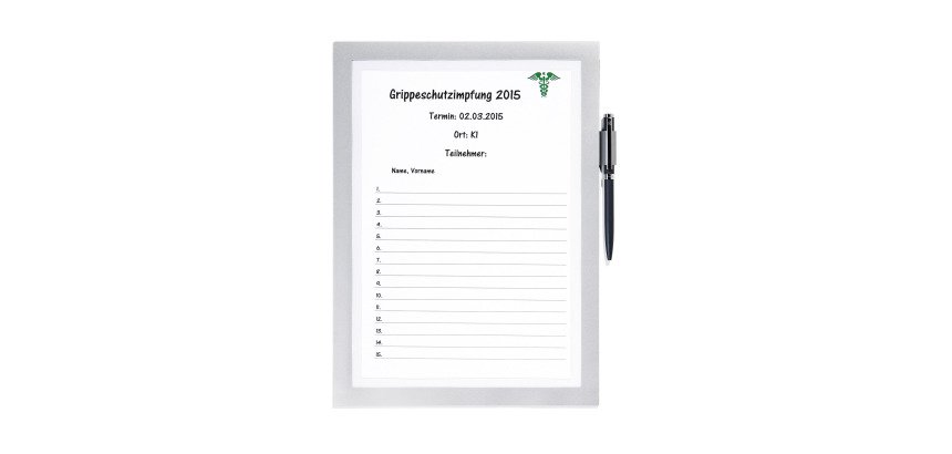 Pochette d'affichage adhésive Duraframe Note A4 Durable