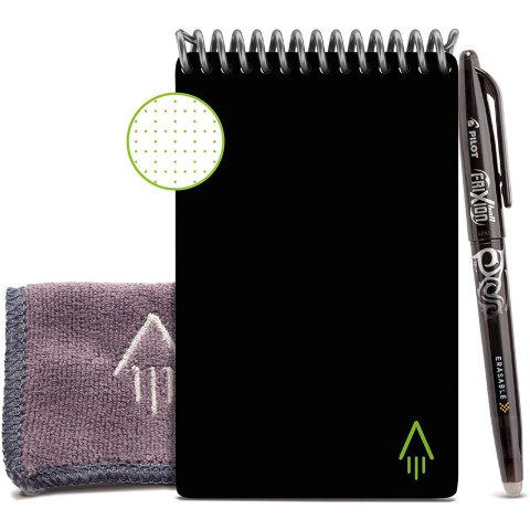 Cuaderno reutilizable Rocketbook Core Mini A6 Infinity Black
