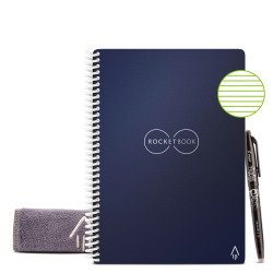 Rocketbook Core Executive cahier réutilisable A5 bleu foncé