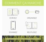 Rocketbook Core Mini Bloc-notes réutilisable A6 Infinity black