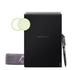 Notizbuch Rocketbook Flip Executive wiederverwendbar A5 Infinity Black
