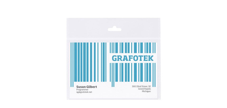 Badges Tarifold 70 x 100 mm - Lot de 10