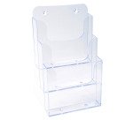 Présentoir distributeur de table 3 cases A5 Exacompta