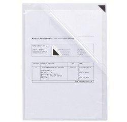 Funda adhesiva antirreflejos de doble cara A4 Kang Easy Clic Djois by Tarifold - Paquete de 5