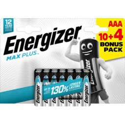 Pile alcaline Energizer Max Plus AAA 14 unità Ministilo