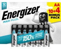 Pile alcaline Energizer Max Plus AA 14 unità