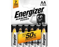 Pile alcaline Energizer Power AA 6 unità