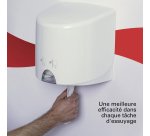 Bobine WypAll essuyage industriel L10 7406 190 m blanche - Colis de 6