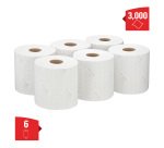 Bobine WypAll essuyage industriel L10 7406 190 m blanche - Colis de 6