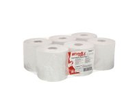 Secado industrial blanco Wypall L10 Extra 7490 - caja de 6 bobinas